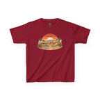 Kids T-Shirt — "Neurodivergent & Thriving" Retro Sunset Tee