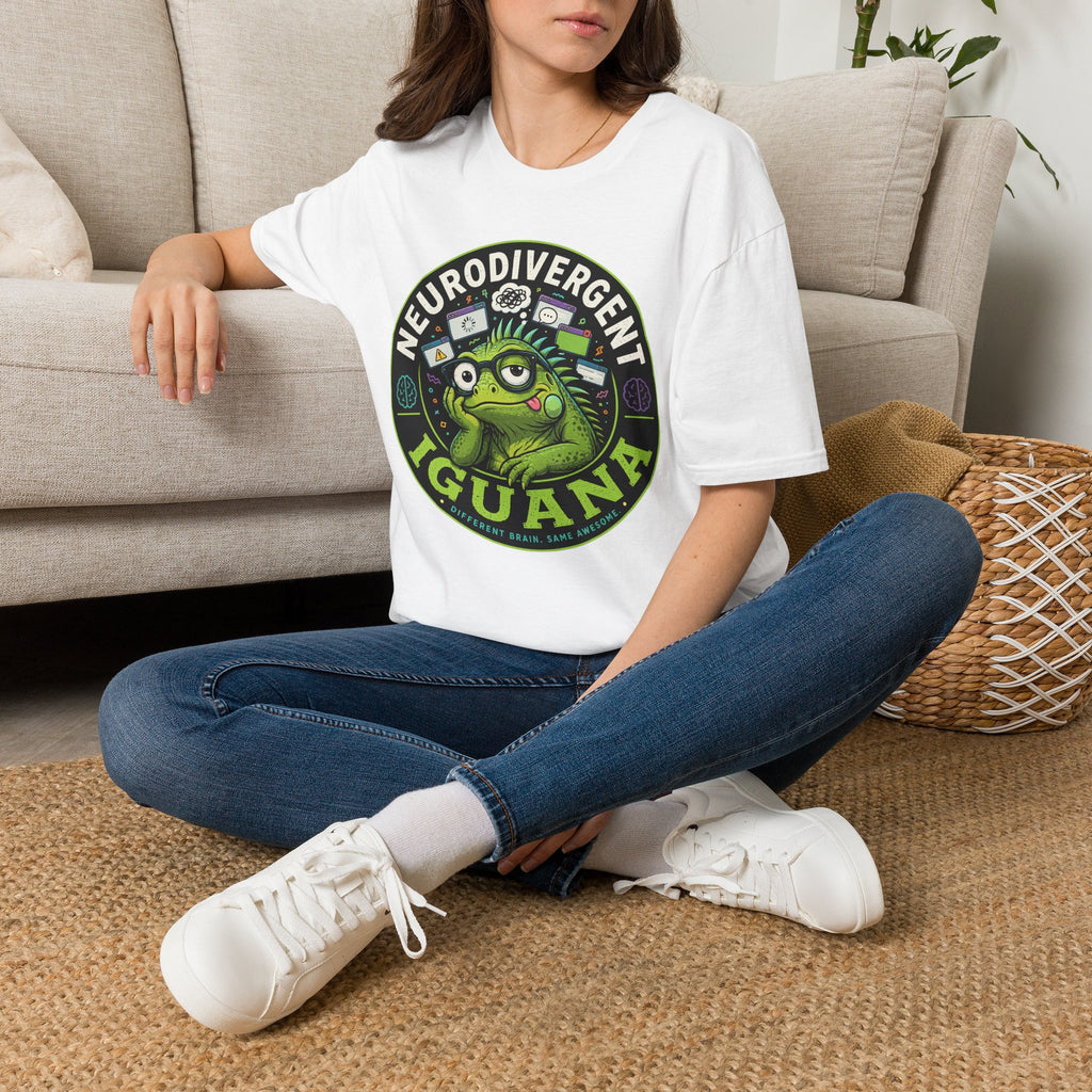 Neurodivergent Iguana T-Shirt
