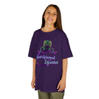 Kids Tee — Neon Chubby Iguana Graphic
