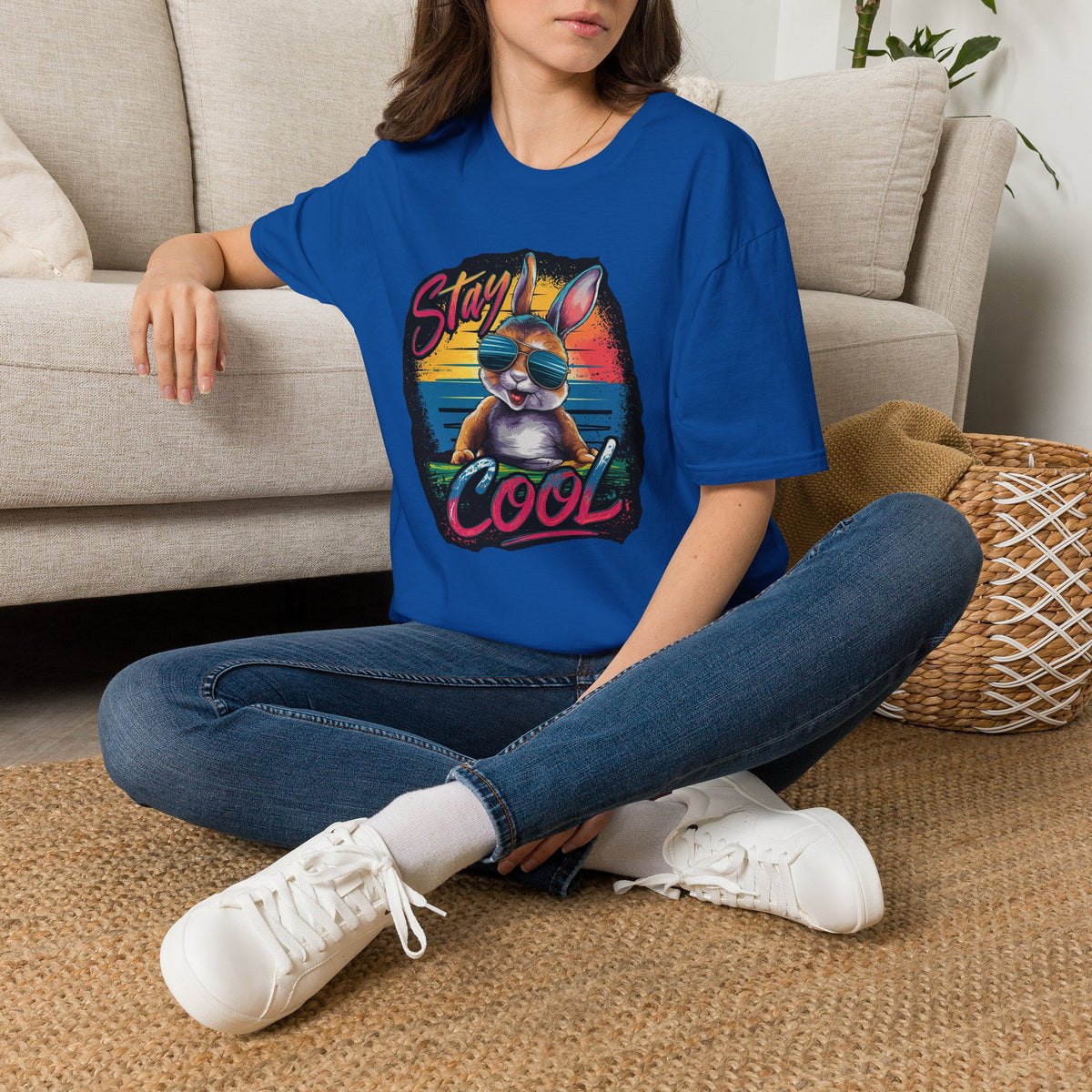 Stay Cool Bunny T‑Shirt