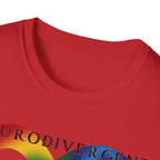 Neurodivergent Infinity T-Shirt — "We Survive, We Thrive, We Are Blessed" Pride Tee