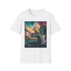 Surreal Capybara Wave T-Shirt — Colorful Fantasy Animal Tee