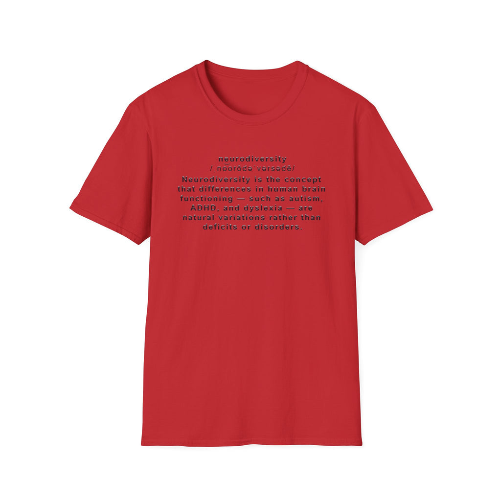 Neurodiversity Definition T-Shirt – Awareness Tee