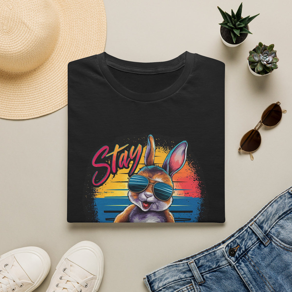 Stay Cool Bunny T‑Shirt