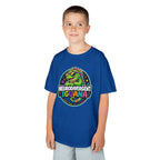 Kids T‑Shirt — "Neurodivergent Iguana" Colorful Pride Tee
