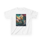 Kids T-Shirt — Colorful Surfing Bear Adventure Graphic Tee