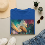 Surreal Capybara Wave T-Shirt — Colorful Fantasy Animal Tee