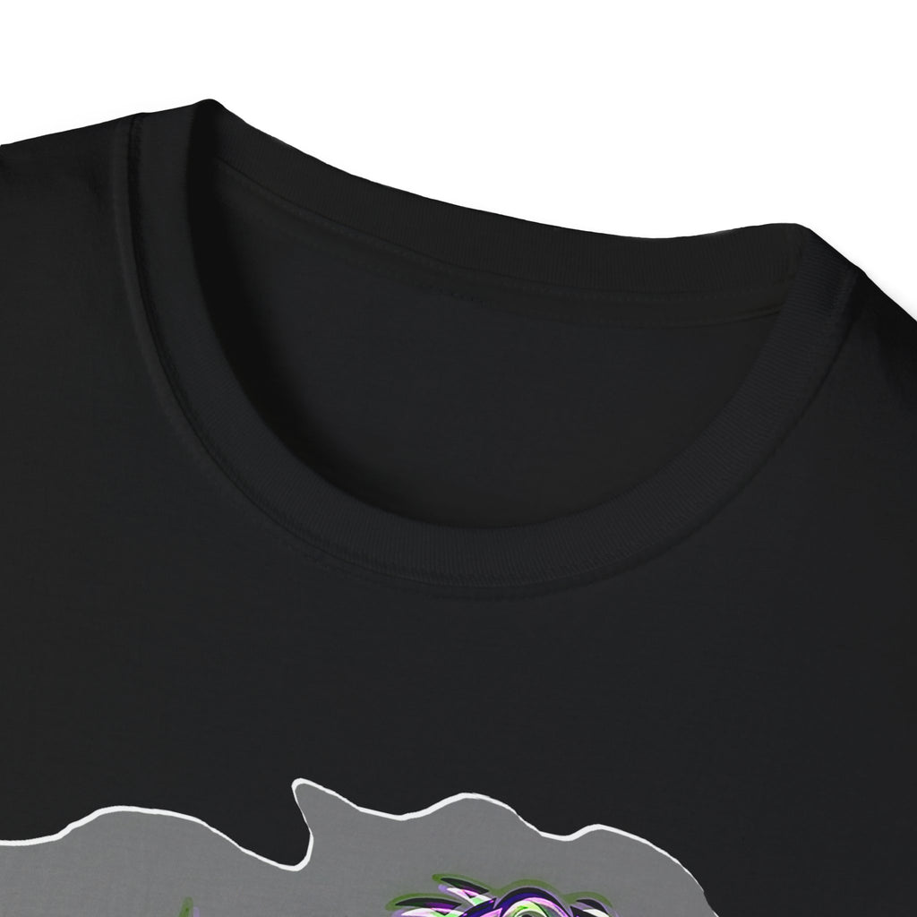 Neurodivergent Iguana T-Shirt — Colorful Pride lizard design