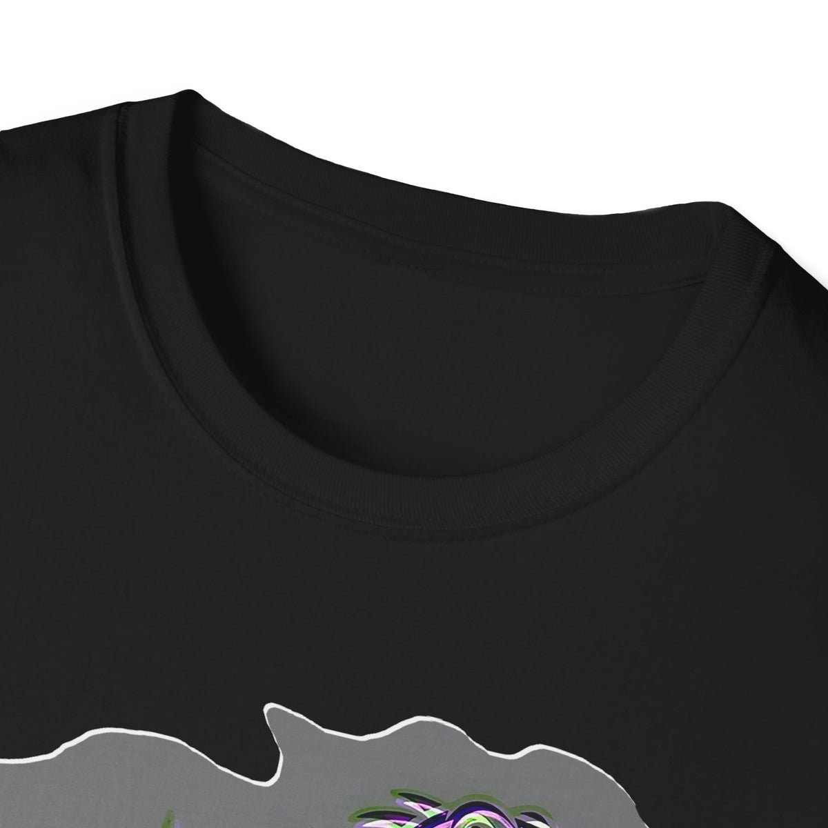 Neurodivergent Iguana T-Shirt — Colorful Pride lizard design
