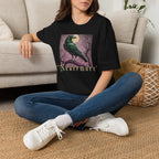 Raven Moon T‑Shirt — Gothic Crow Art Tee