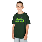 Kids T-Shirt — "I Am The Sensory Overload" Neon Graphic