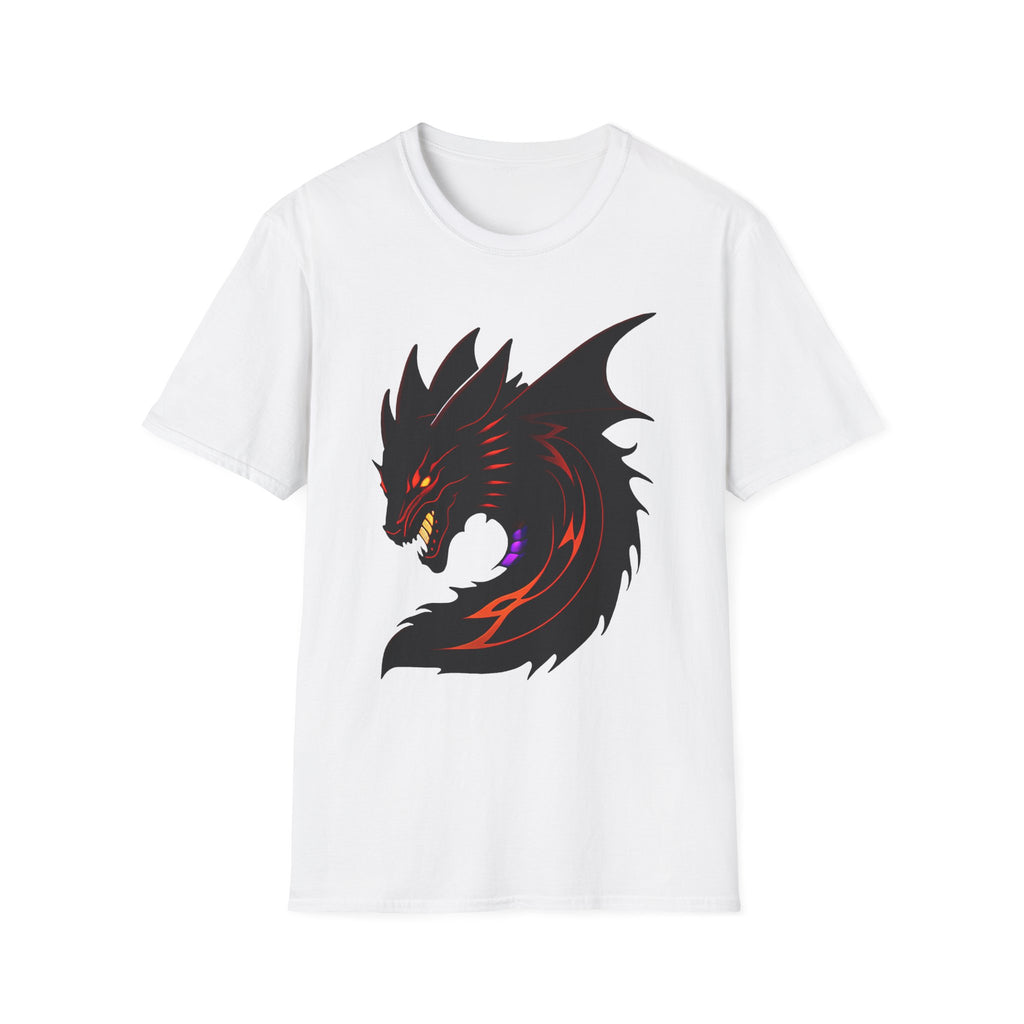 Dragon Head T‑Shirt — Fierce Black Dragon Graphic Tee