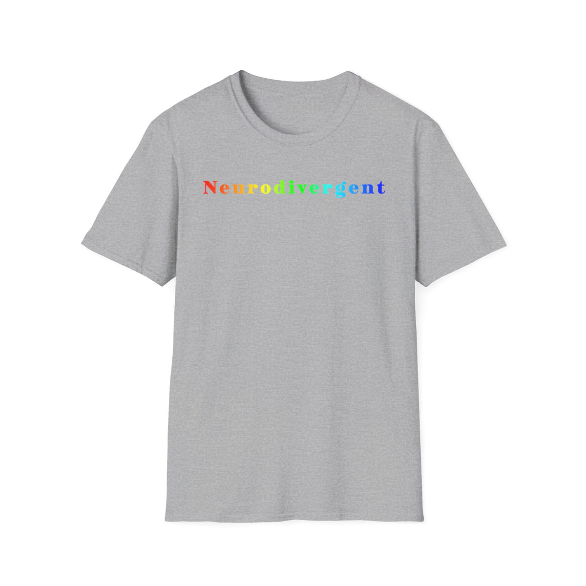 Neurodivergent Rainbow T-Shirt