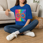 Neurodivergent Infinity Rainbow T-Shirt