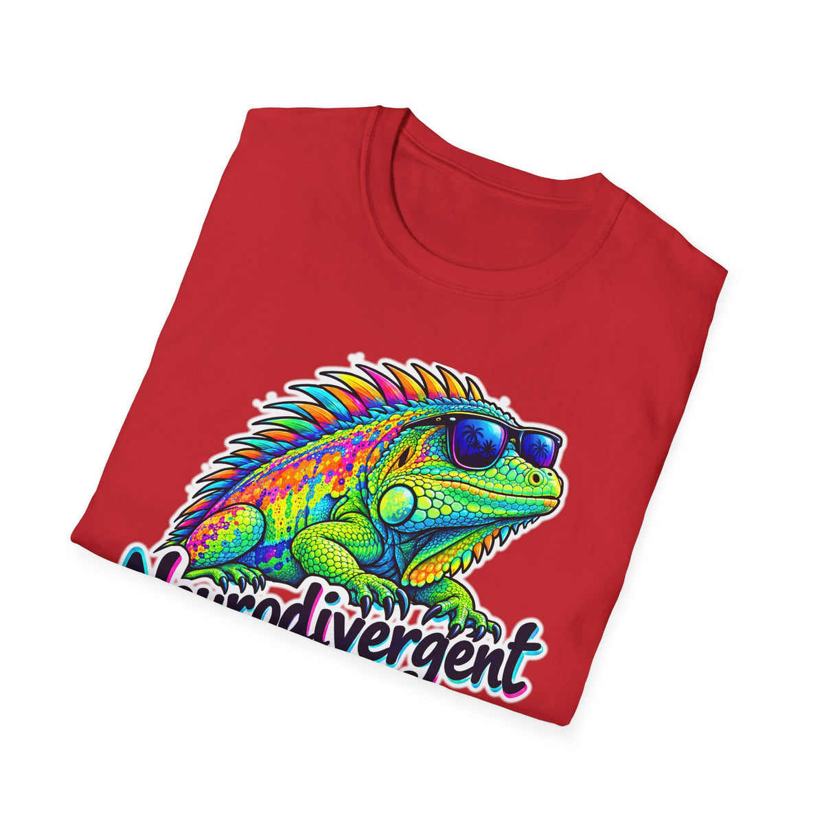 Neurodivergent Iguana T-Shirt