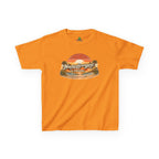 Kids T-Shirt — "Neurodivergent & Thriving" Retro Sunset Tee