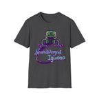 Neurodivergent Iguana T‑Shirt — Neon Lizard Pride Tee