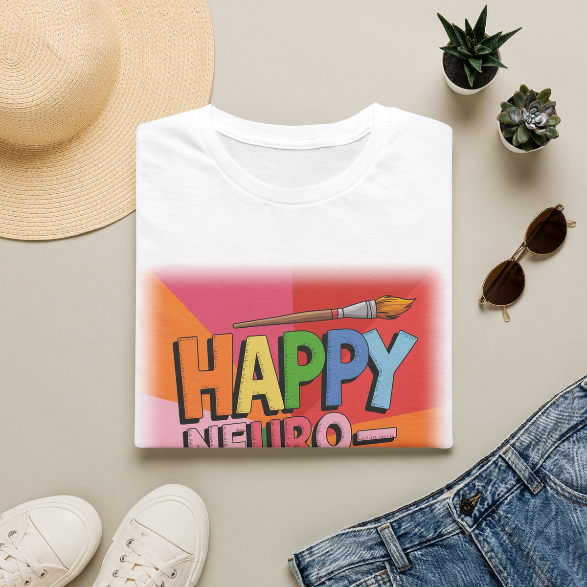 Happy Neurodivergent T-Shirt