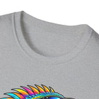 Neurodivergent Iguana T-Shirt – Colorful Pride Lizard Tee for Neurodiversity Awareness