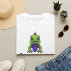 NeuroDivergent Iguana T-Shirt — Green Lizard Graphic Tee