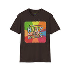 Happy Neurodivergent T-Shirt — Colorful Pride Art Tee