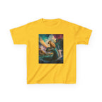Kids T-Shirt — Colorful Surfing Bear Adventure Graphic Tee