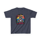 Kids T-Shirt — "Stay Cool" Sunglasses Cat Retro Graphic Tee
