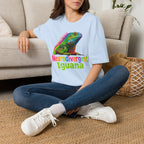 Neurodivergent Iguana T-Shirt — Colorful Pride Lizard Tee