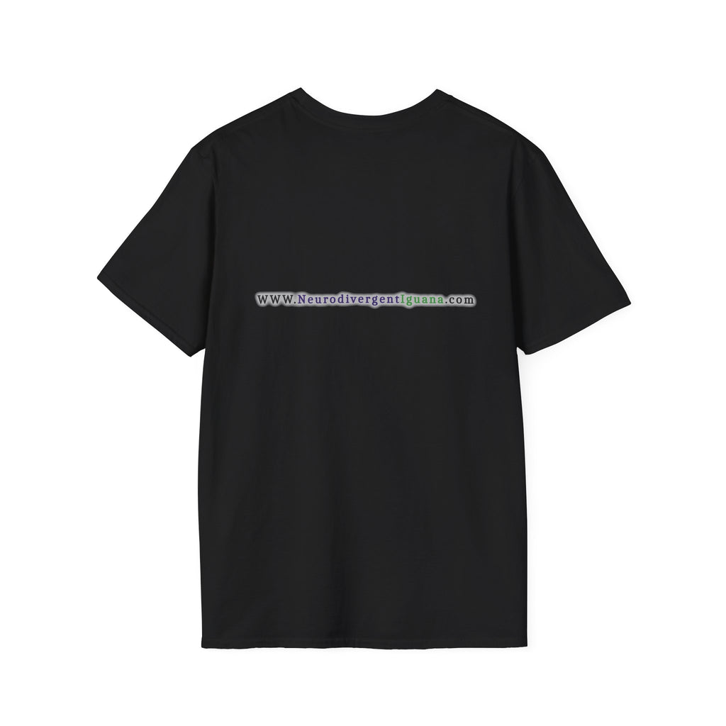 Neurodivergent Iguana T-Shirt — Cute Green Lizard Pride Tee