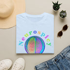 Neurospicy Rainbow Brain T‑Shirt — Colorful Science Apparel