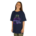 Kids Tee — Neon Chubby Iguana Graphic