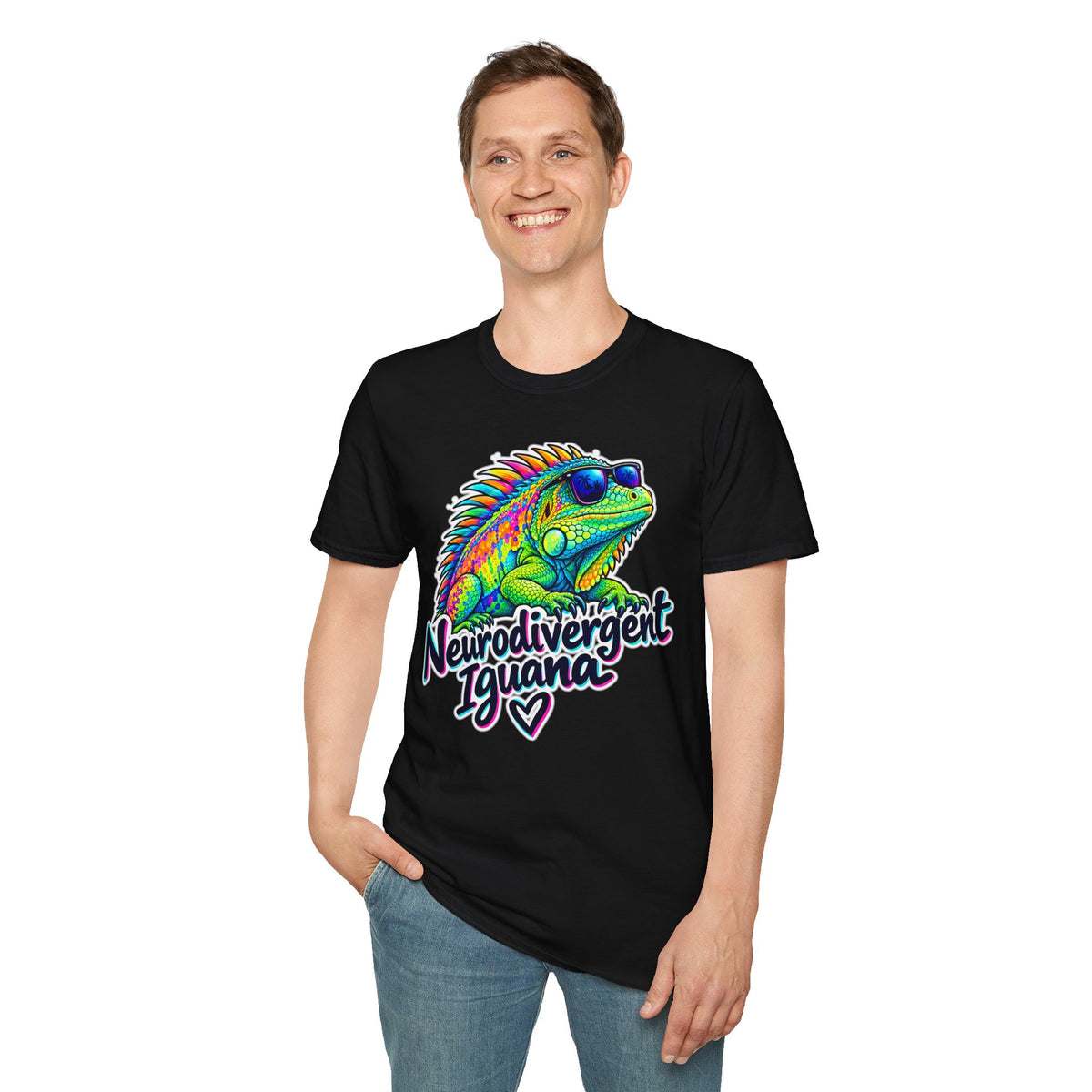 Neurodivergent Iguana T-Shirt
