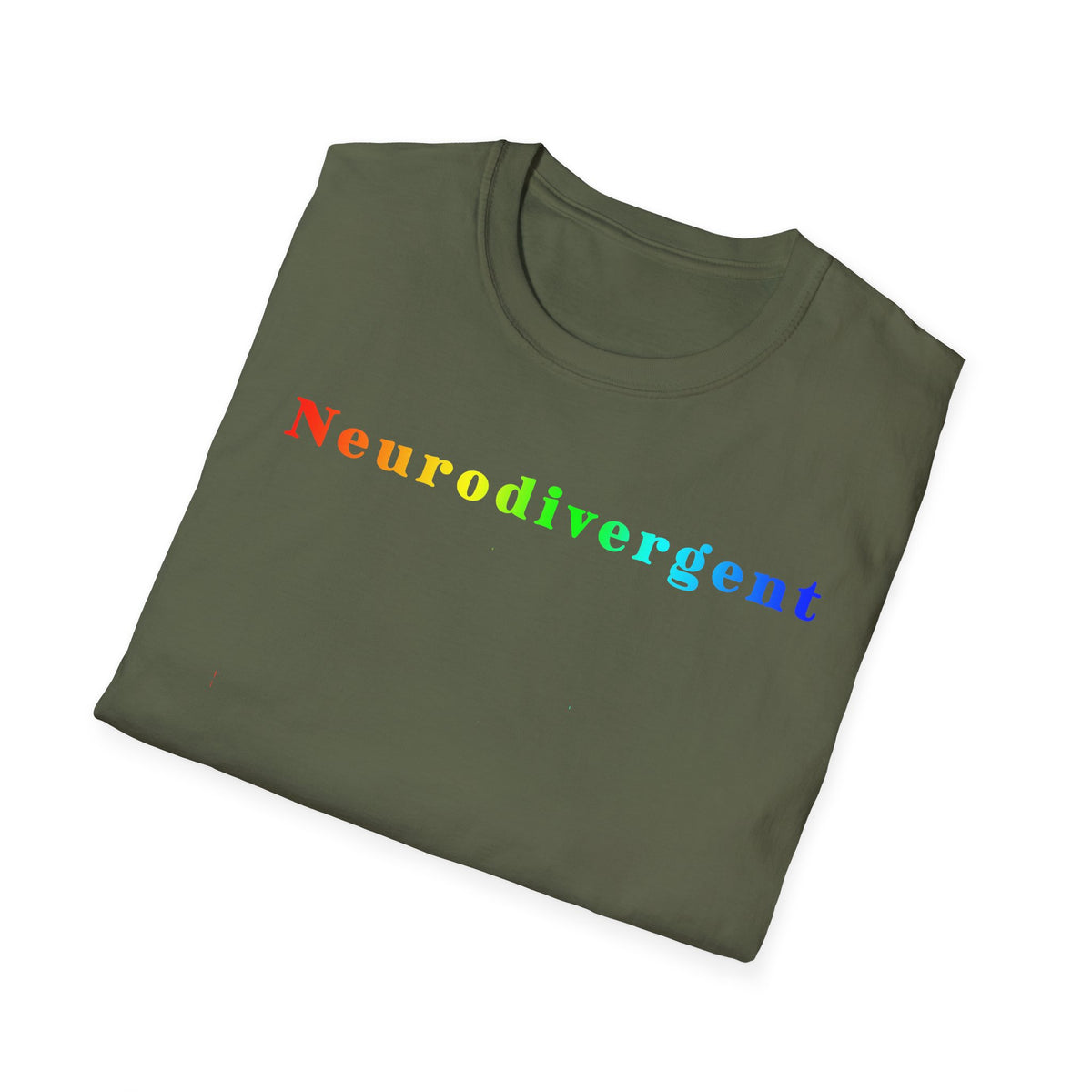 Neurodivergent Rainbow T-Shirt