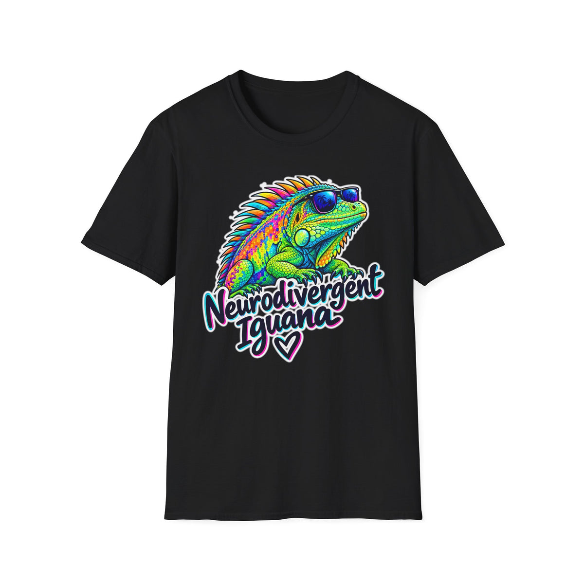 Neurodivergent Iguana T-Shirt