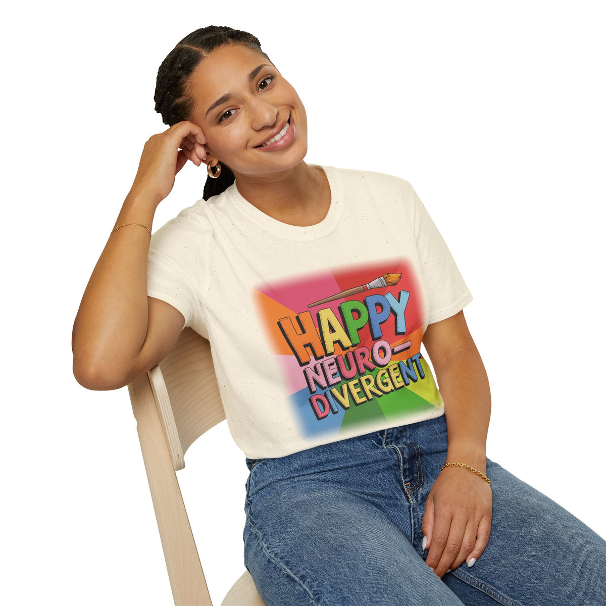 Happy Neurodivergent T-Shirt