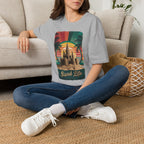 Sand Life T-Shirt — Retro Palm Tree Sandcastle Beach Tee