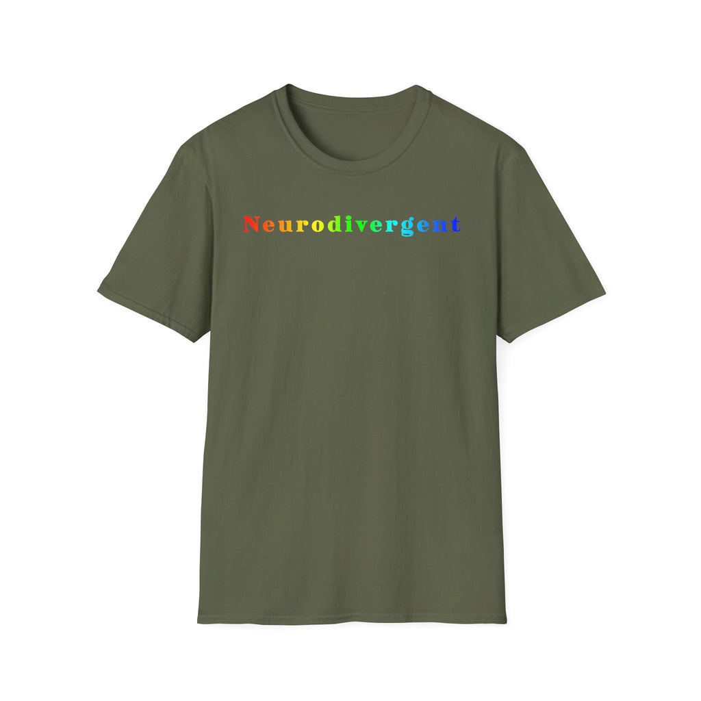 Neurodivergent Rainbow T-Shirt