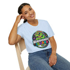 Neurodivergent Iguana T-Shirt — Colorful Pride Graphic Tee