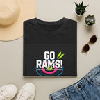 Go Rams! Cheer T-Shirt — Bold School Spirit Graphic Tee