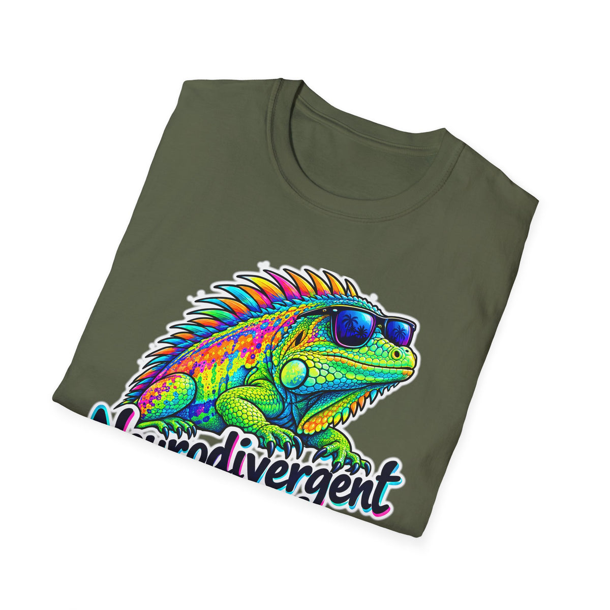 Neurodivergent Iguana T-Shirt