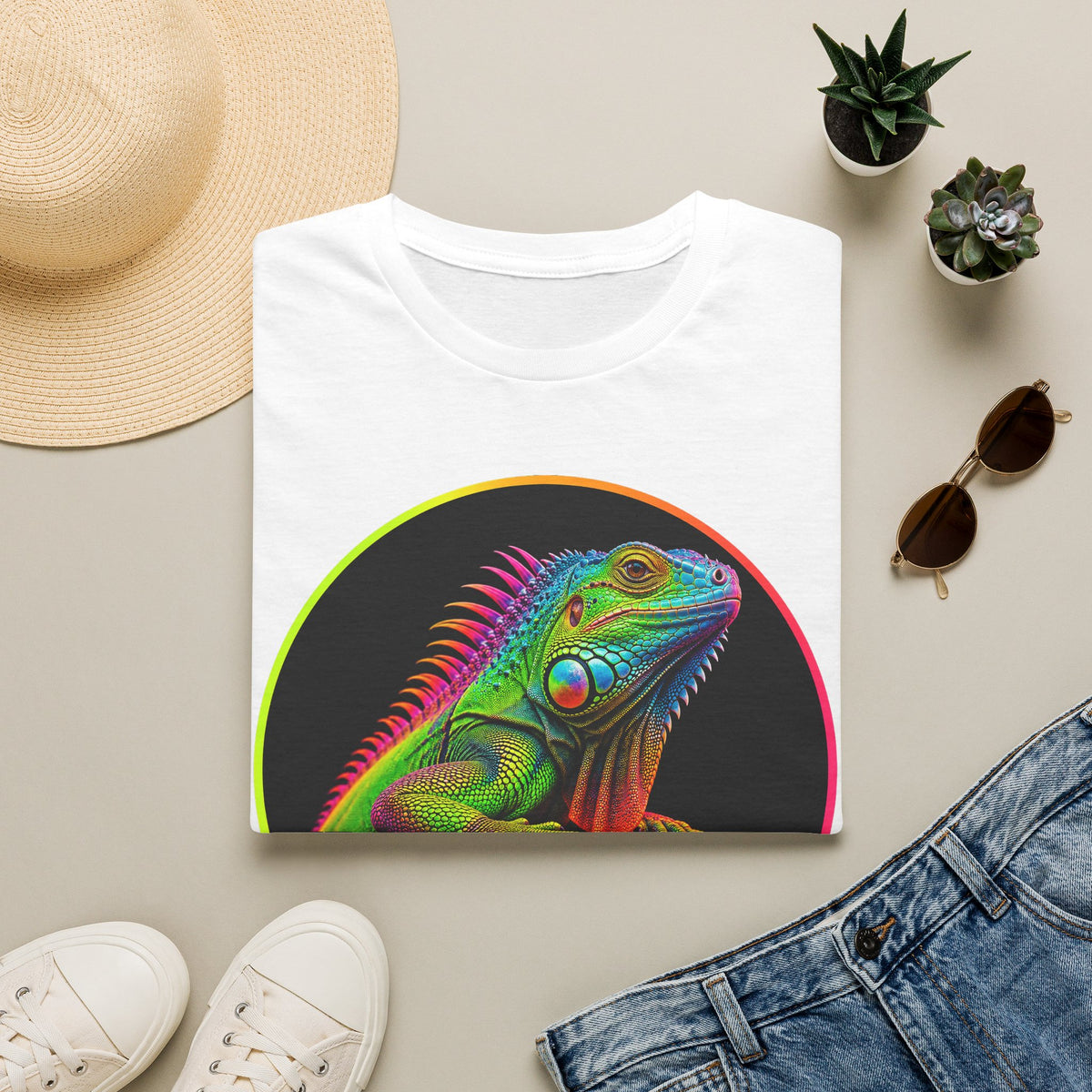 Neurodivergent Iguana T-Shirt