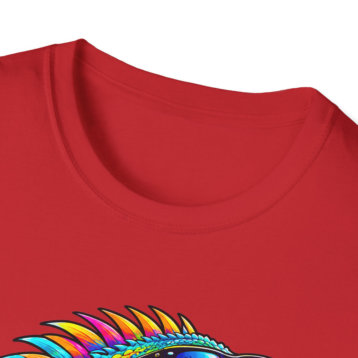 Neurodivergent Iguana T-Shirt – Colorful Pride Lizard Tee for Neurodiversity Awareness