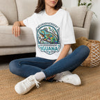 Neurodivergent Iguana T-Shirt — Colorful Pride Design