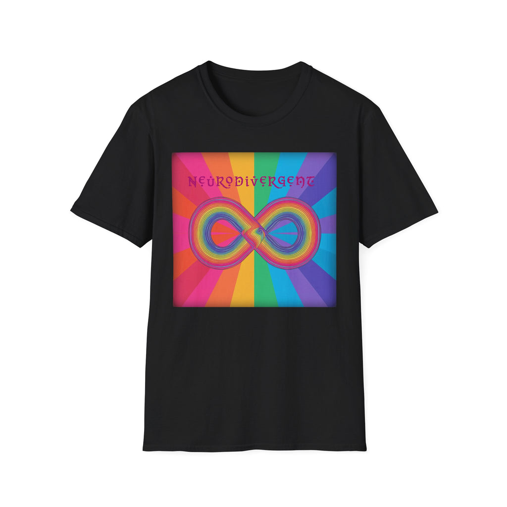 Neurodivergent Infinity Rainbow T-Shirt