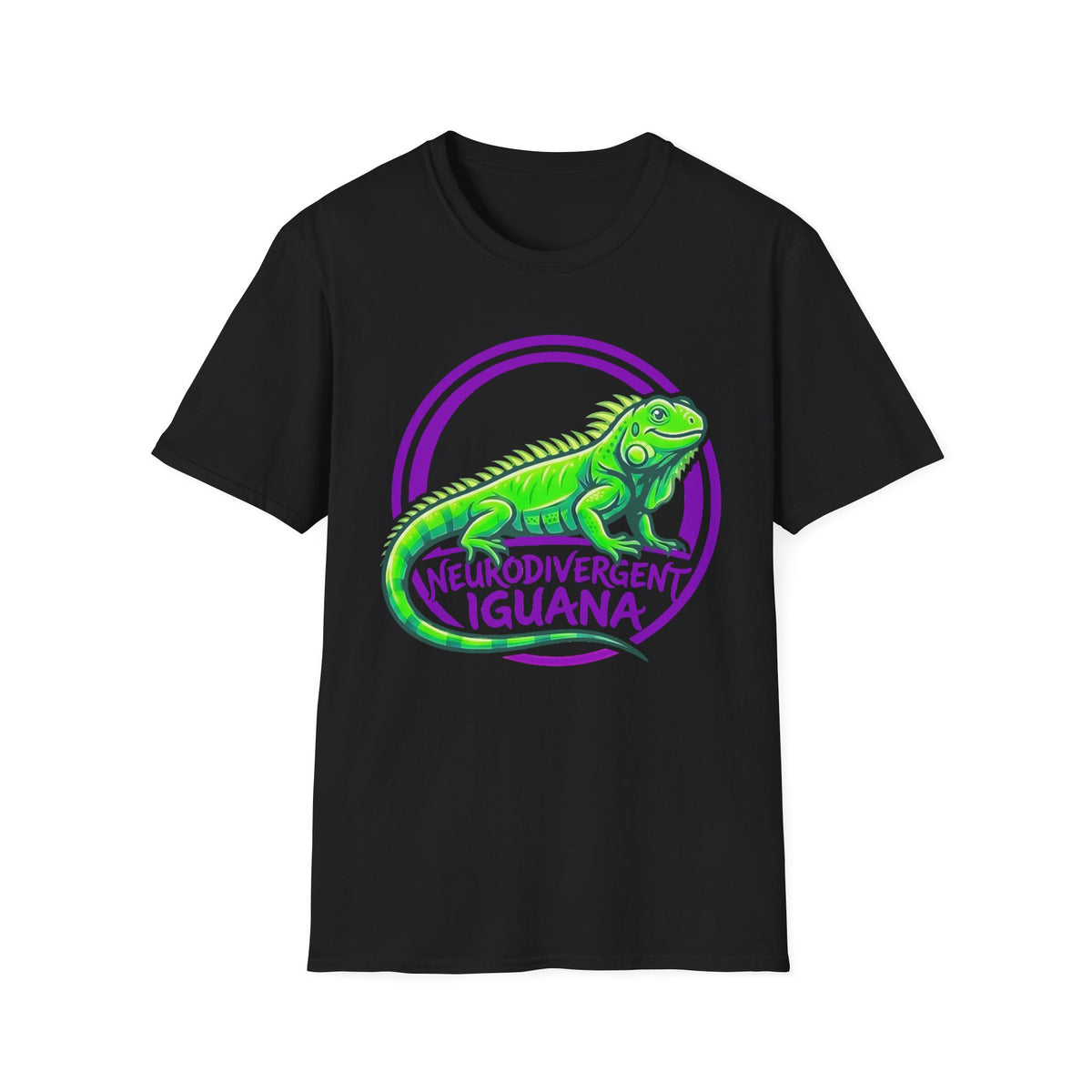 Neurodivergent Iguana T-Shirt