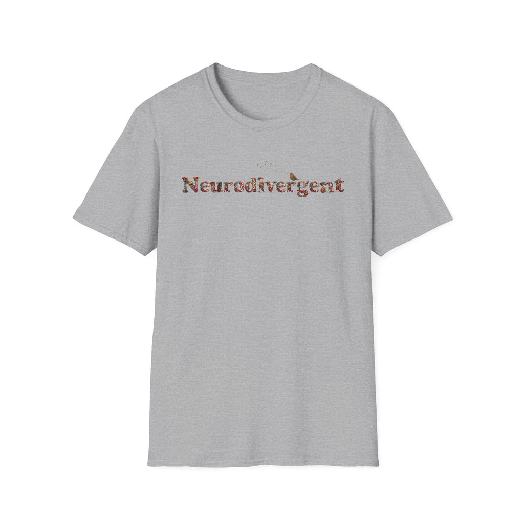 Neurodivergent Statement T-Shirt — Minimalist Pride Tee for Neurodiversity Awareness