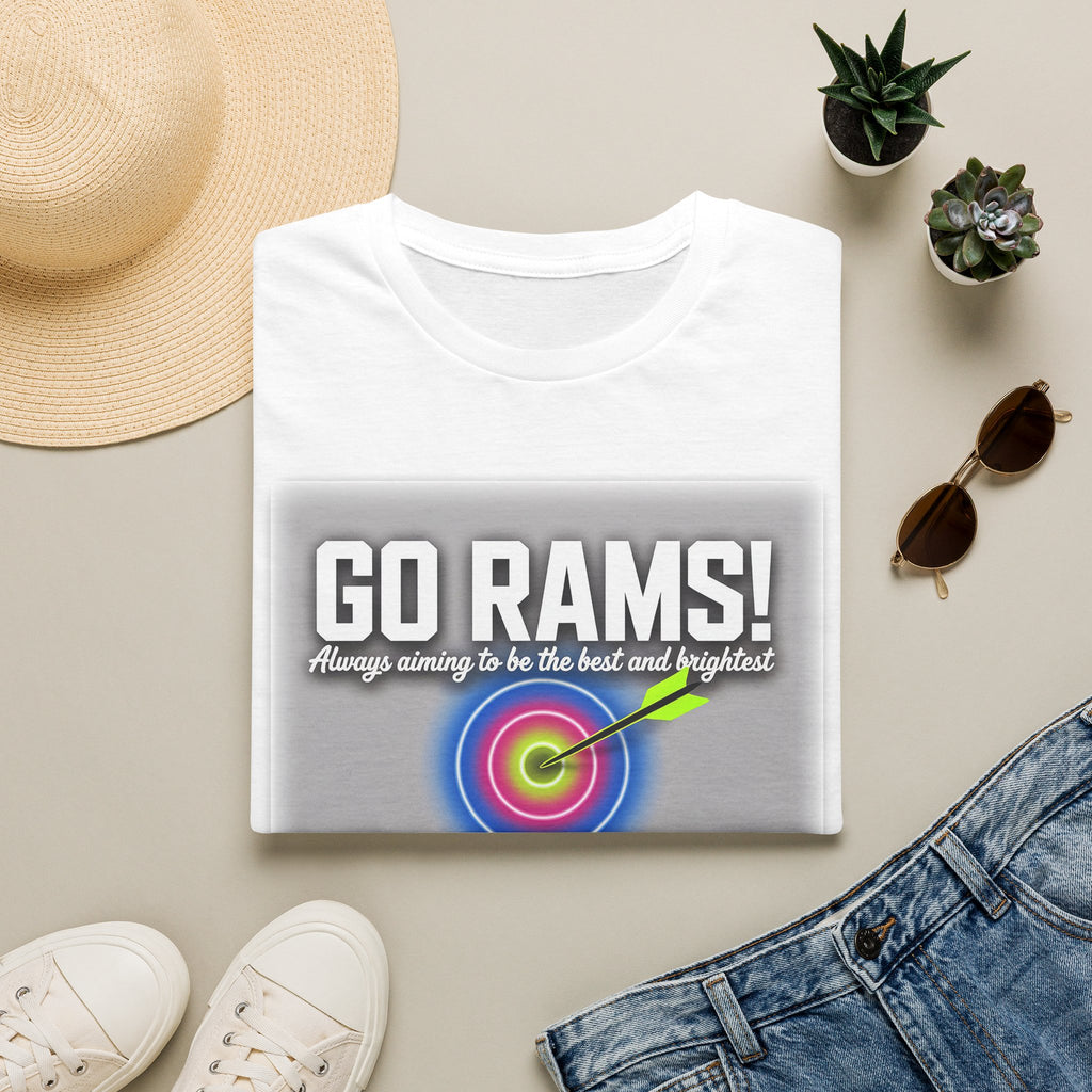 Go Rams! Target Archery T-Shirt — School Spirit & Motivation Tee