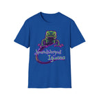 Neurodivergent Iguana T‑Shirt — Neon Lizard Pride Tee