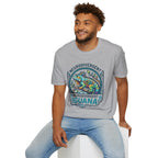 Neurodivergent Iguana T-Shirt — Colorful Pride Design
