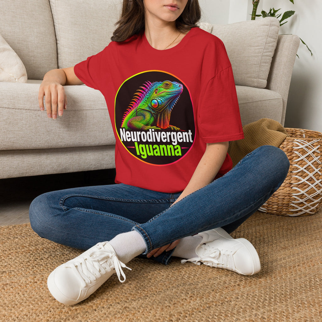 Neurodivergent Iguana T-Shirt